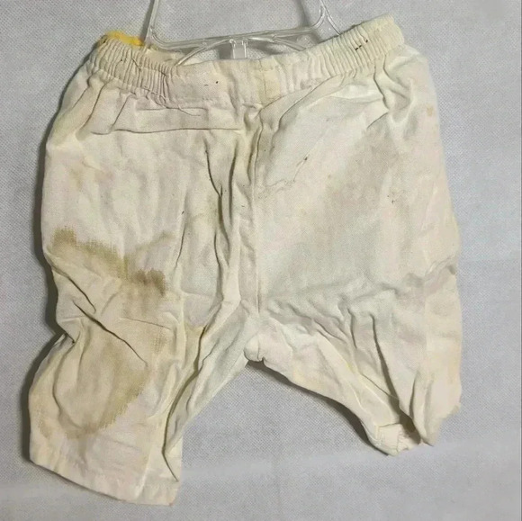 Custom Sailor Pants Gold Belt and Ships Wheel elastic waist sz 4 - Picture 2 of 2